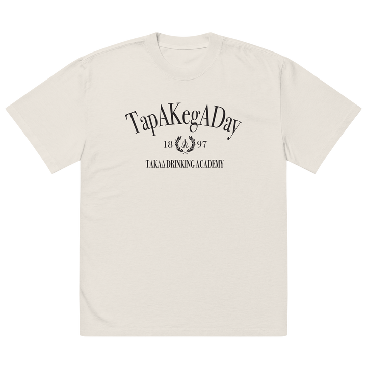 Oversized Drinking Academy Tee