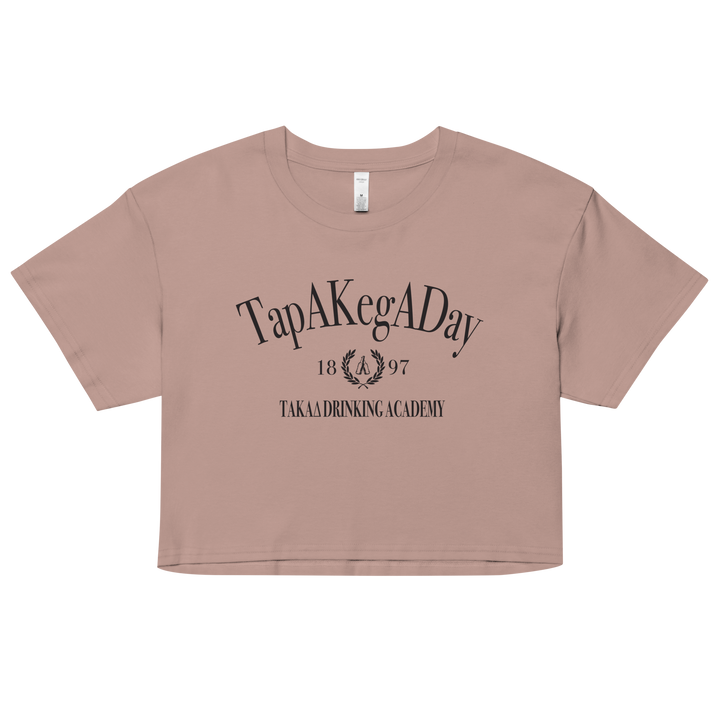Drinking Academy WMNS Cropped Tee